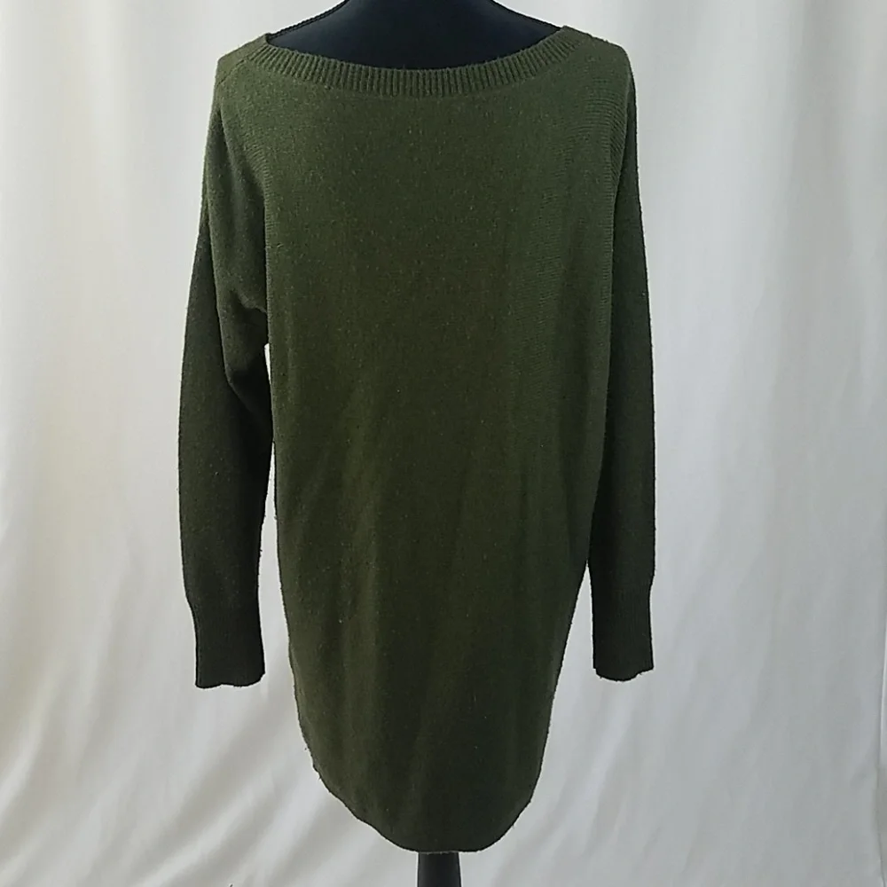 J.Crew‎ women M tie-waist boat neck sweater